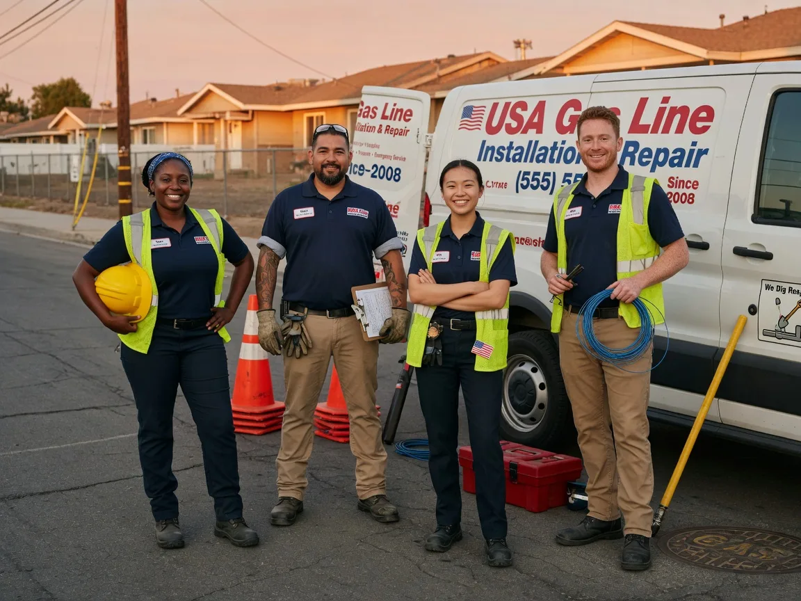 Gas Line Installation company in Denton, NC